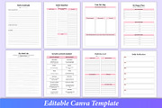 Ultimate ADHD Self-Care Planner, a Stationery Template by Mustafiz (Thumbnail 3 of 8)