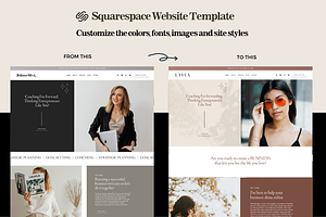 Squarespace 7.1 Template Juliana