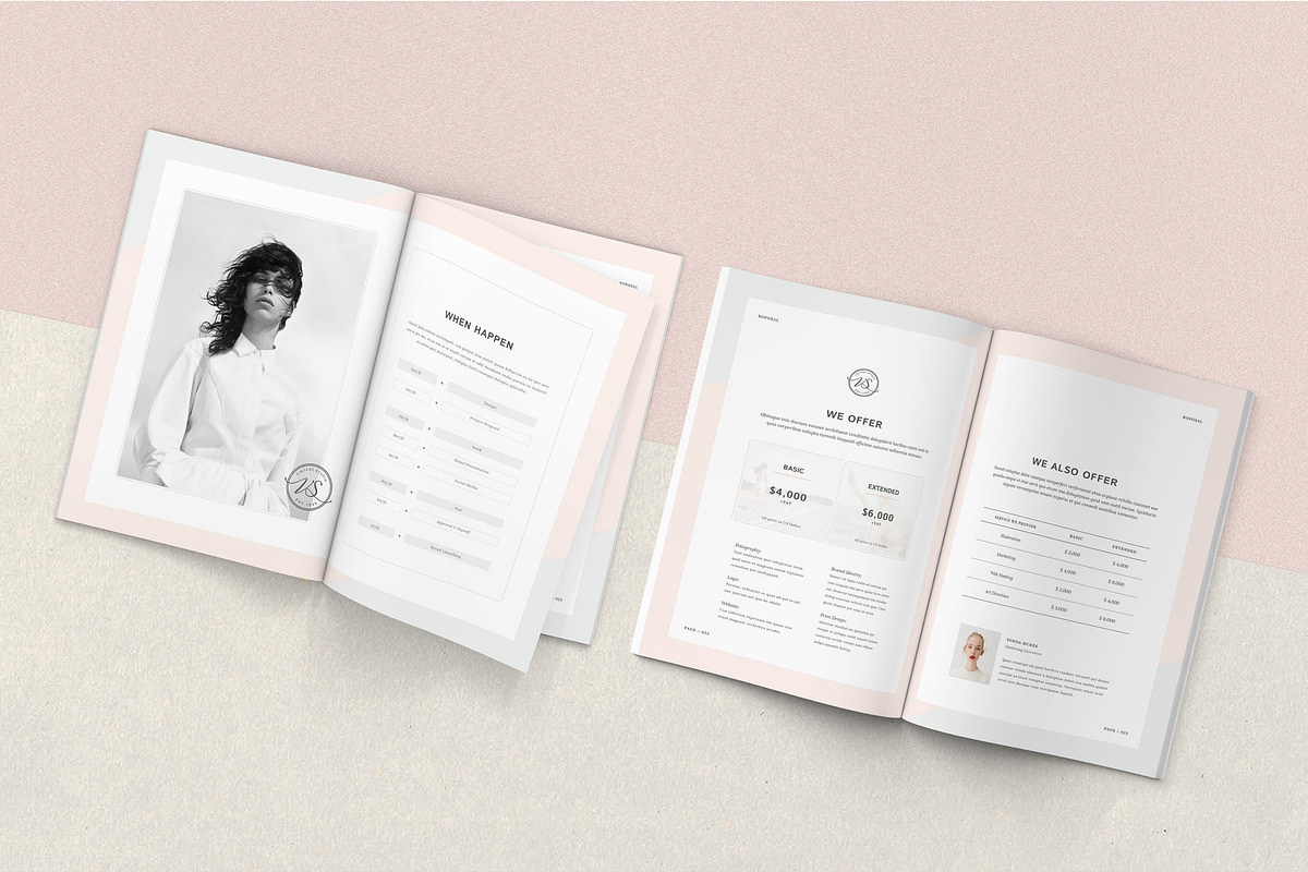 Proposal Template, a Brochure Template by ThemeDevisers (Photo 5 of 7)