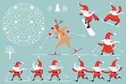 Christmas Gnomes, an Illustration by lenlis (Thumbnail 8 of 8)