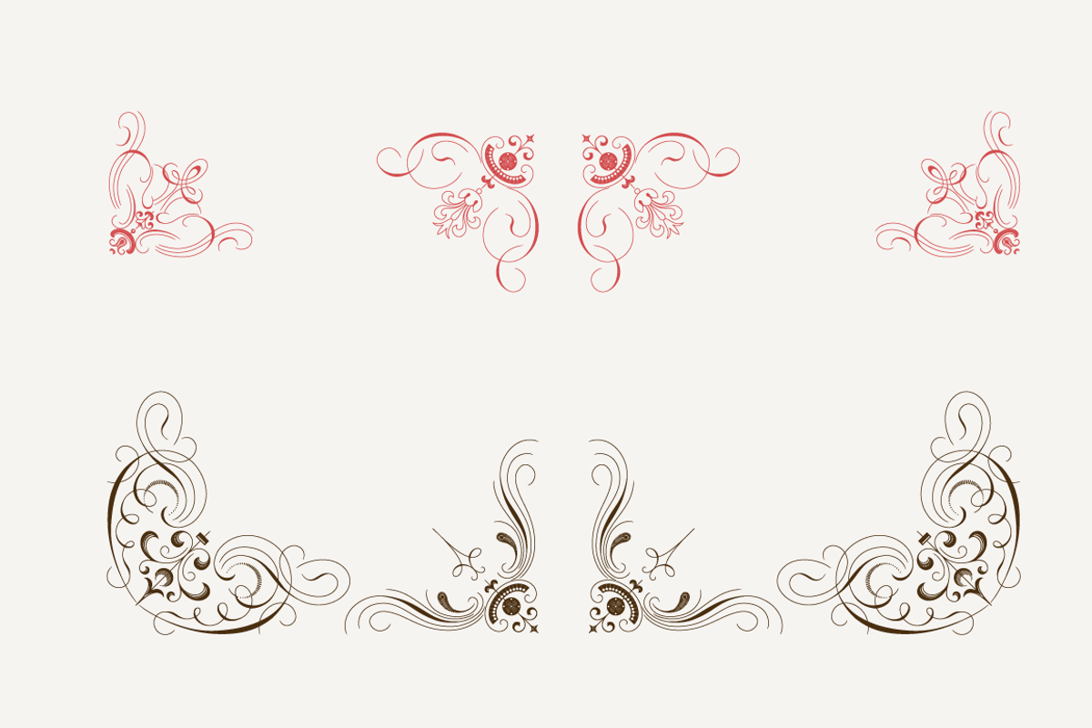 Decorative Corners N°4, an Illustration by Webalys (Photo 2 of 3)