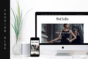 Black Fashion - WordPress Blog Theme, a WordPress Template by EasyBlog Themes (Thumbnail 2 of 5)