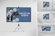 Projector Screen Mockup, a Wearable Device Mockup by xavier_studio (Thumbnail 1 of 5)
