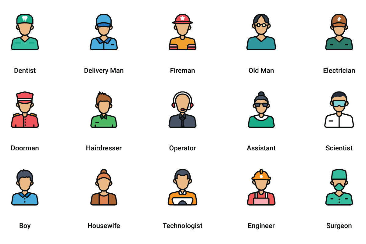 Professional Avatar, an Emoji Icon by Color Cubes (Photo 2 of 6)