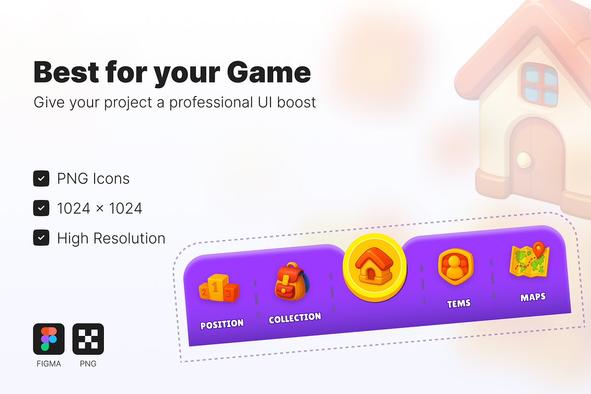 2D Game Icons Pack, a Solid Icon by CodeOrbit-Designs (Photo 2 of 5)