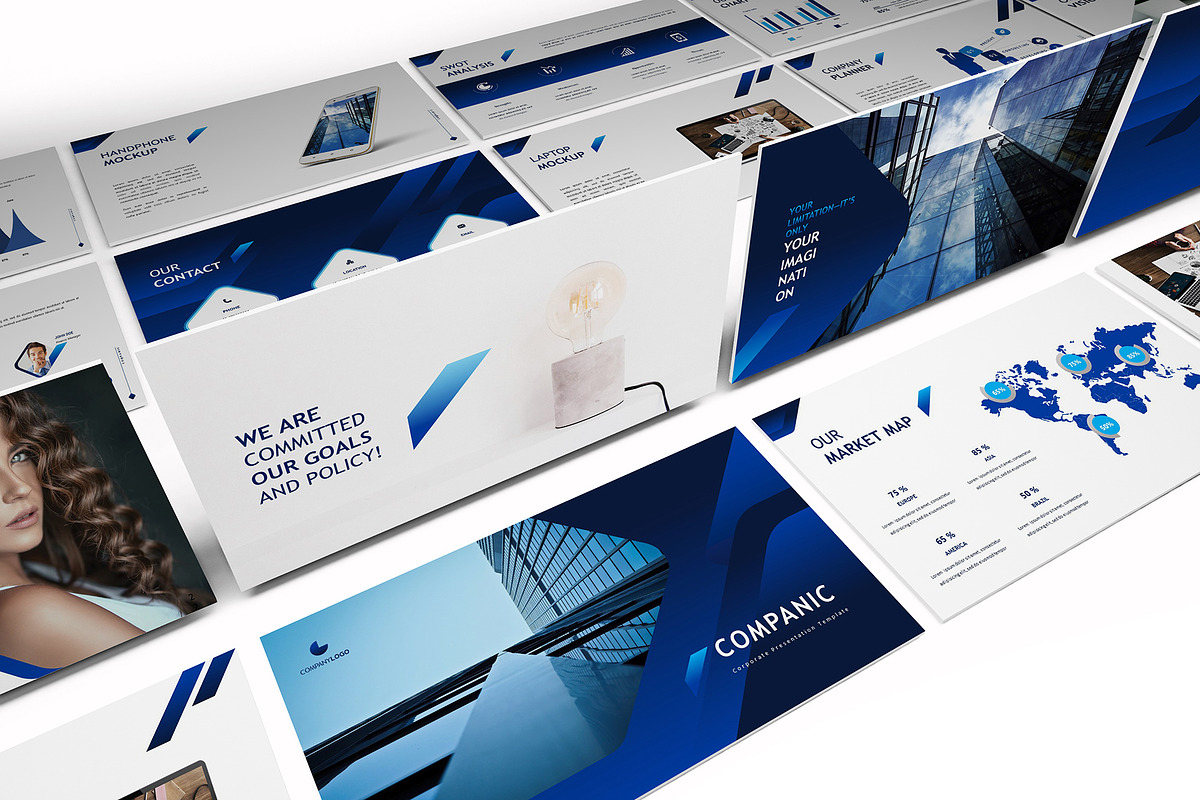Companic Powerpoint Template, a Presentation Template by Incools Stokie (Photo 3 of 9)