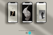 LOUISE Instagram Templates CANVA/PS, a Social Media Template by Studio Suvelle (Thumbnail 3 of 6)