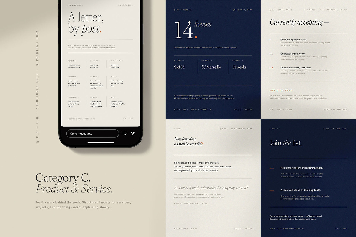 MARGAUX / Instagram Post & Stories, a Social Media Template by Leleka.Store (Photo 12 of 17)