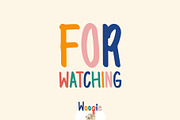 Woogie - Cute Handwritten, a Handwritten Font by Lemon Studio Type (Thumbnail 8 of 8)