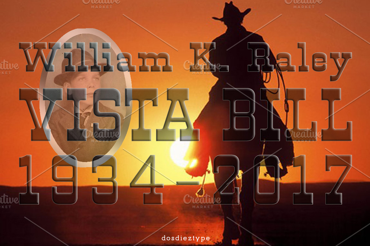 Vista Bill Western Style Font Bundle preview 5