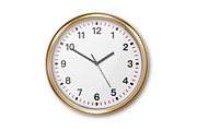 Wall Office Clock. Vector Set., an Object Graphic by Gomolach (Thumbnail 5 of 10)