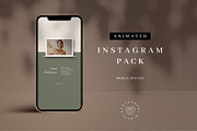 ANIMATED Neutral Instagram Bundle, a Social Media Template by Ruby&Heart Studio (Thumbnail 2 of 31)