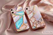 Opal Stone & Blush Pink Textures, a Texture Graphic by by creative paper (Thumbnail 4 of 11)