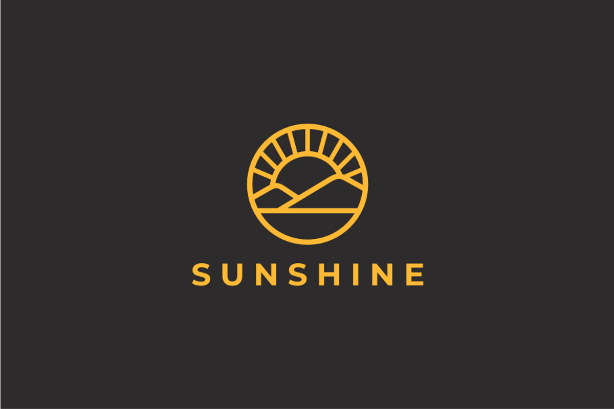 Sun Shine Sunshine Logo template, a Branding & Logo Template by yopie (Photo 1 of 3)