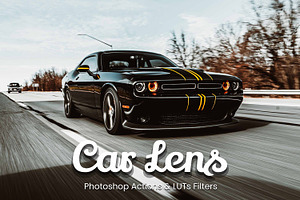 35 Car Lens Photoshop Actions