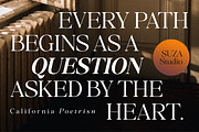 California Poetrisn, a Serif Font by Suza Studio (Thumbnail 5 of 13)