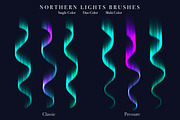 Northern Lights | Procreate Brushes, a Brush Add-On by The Creative Bix (Thumbnail 2 of 11)