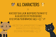 Hey Gotcha! Font - Bold & Thin, a Sans Serif Font by CorgiAstronaut (Thumbnail 6 of 6)