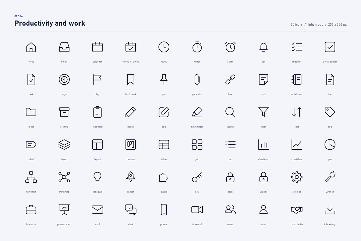 Notion Icons: 300 Line Icons+Covers, an Outline Icon by KnightWipers (Photo 2 of 4)