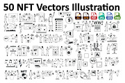 NFT Illustration –Digital Collectors, an Illustration by Vector Portal (Thumbnail 1 of 4)
