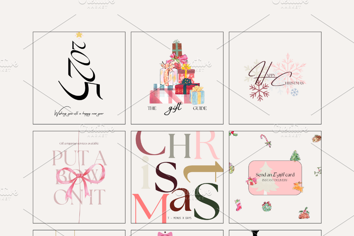 Noelle | Christmas Templates, a Templates & Theme by Anella Creative (Photo 4 of 4)