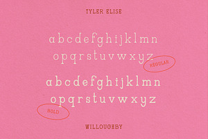 WILLOUGHBY By Tyler Elise