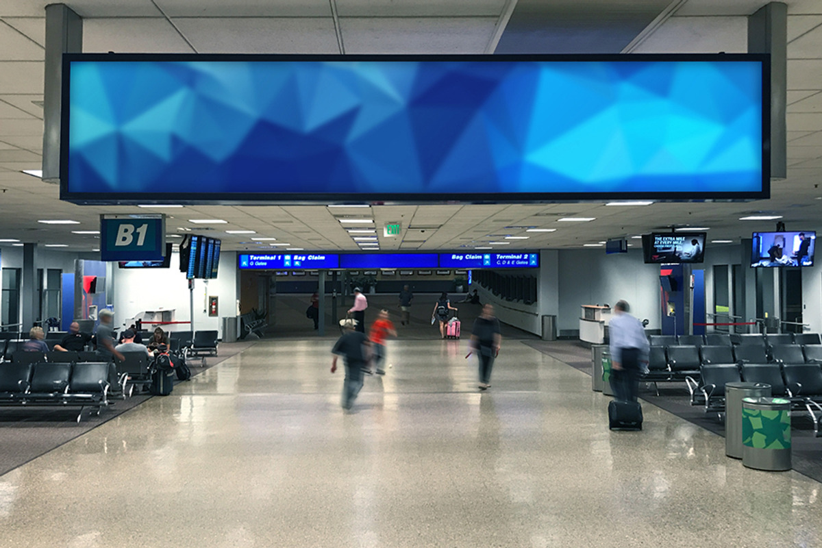 Airport Signage 2.0 - 22psd files, an Advertising Mockup by Shop Mockpro (Photo 17 of 22)