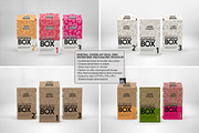 Paper Oatmeal Box Packaging Mockup, a Cups & Container Mockup by INCDesign (Thumbnail 11 of 14)