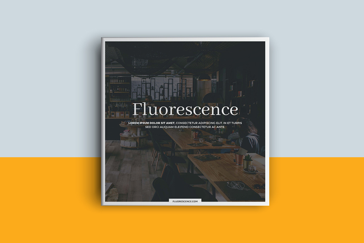 Square Portfolio Brochure Template, a Brochure Template by RWstudio (Photo 1 of 8)