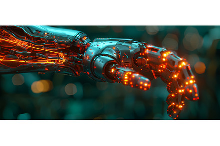 Using tools AI, smart robots, and, a Technology Photo by ZinetroN