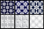 Christmas background. Snowflakes., a Pattern Graphic by katykin (Thumbnail 1 of 5)