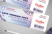 Multipurpose Event Ticket 01, a Card Template by Tzochko (Thumbnail 4 of 4)