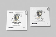 Square Flyer Mockup, an Advertising Mockup by xavier_studio (Thumbnail 3 of 5)