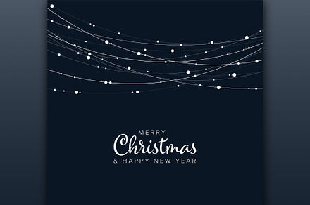 Minimalist Christmas flyer / card, a Card Template by Orson