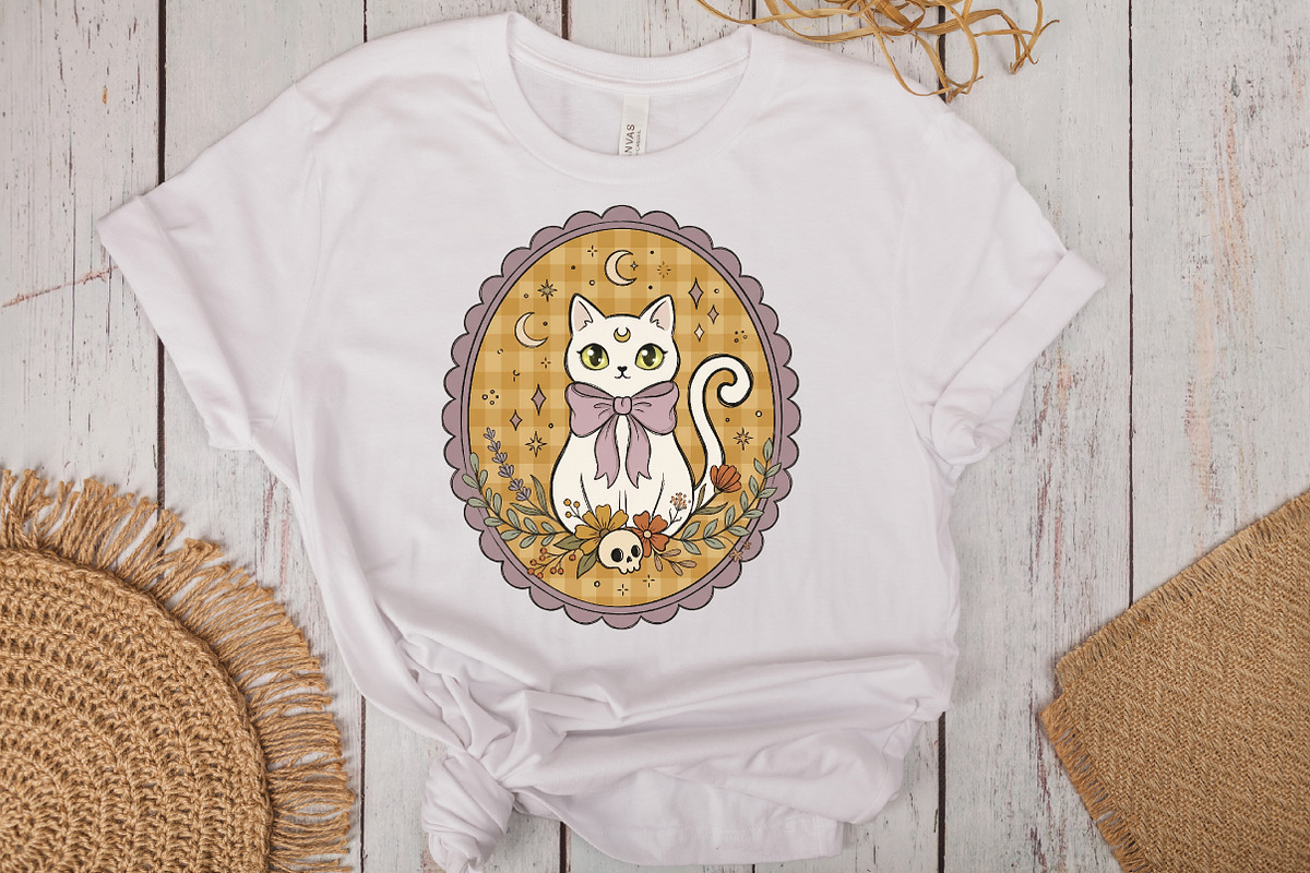 Cute Ghost Halloween Bundle, a Work Illustration by CraftArtStudio (Photo 3 of 4)