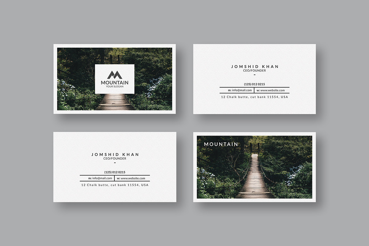 Business Card, a Business Card Template by Helal Shop (Photo 3 of 6)