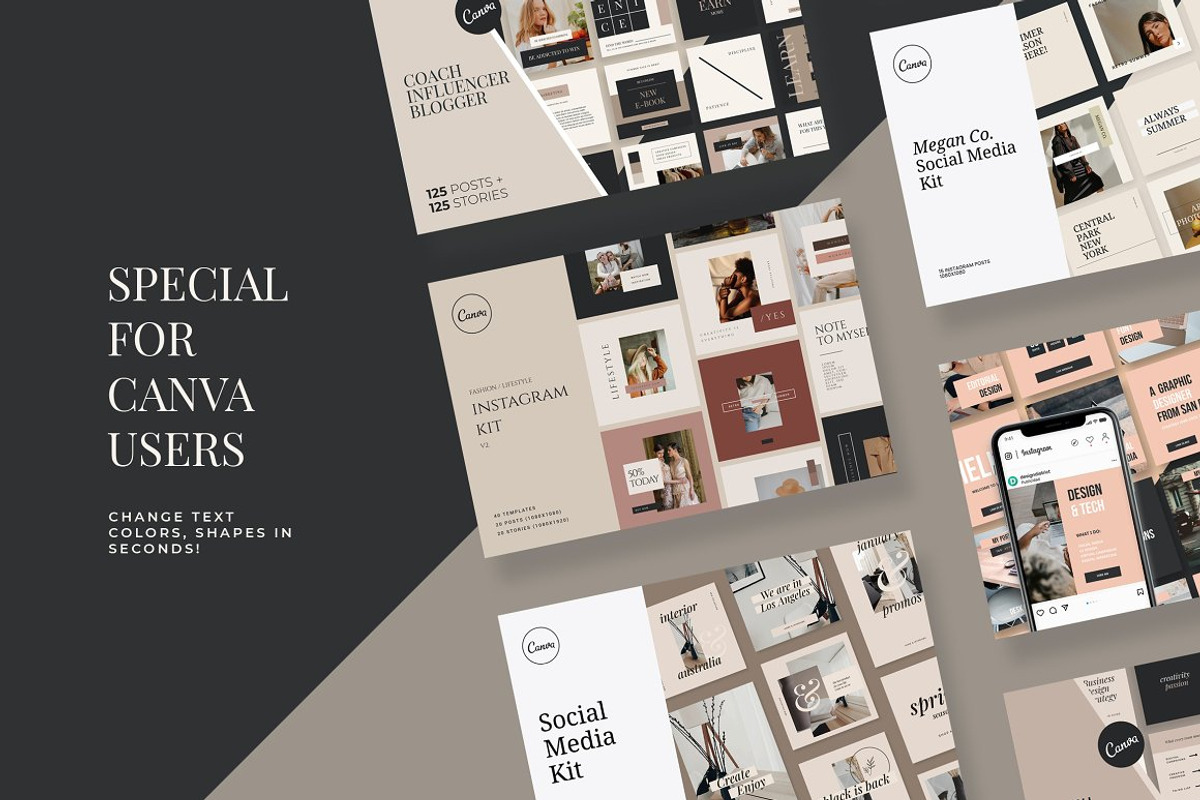 Instagram Bundle Coach Blogger, a Social Media Template by Design District (Photo 69 of 71)