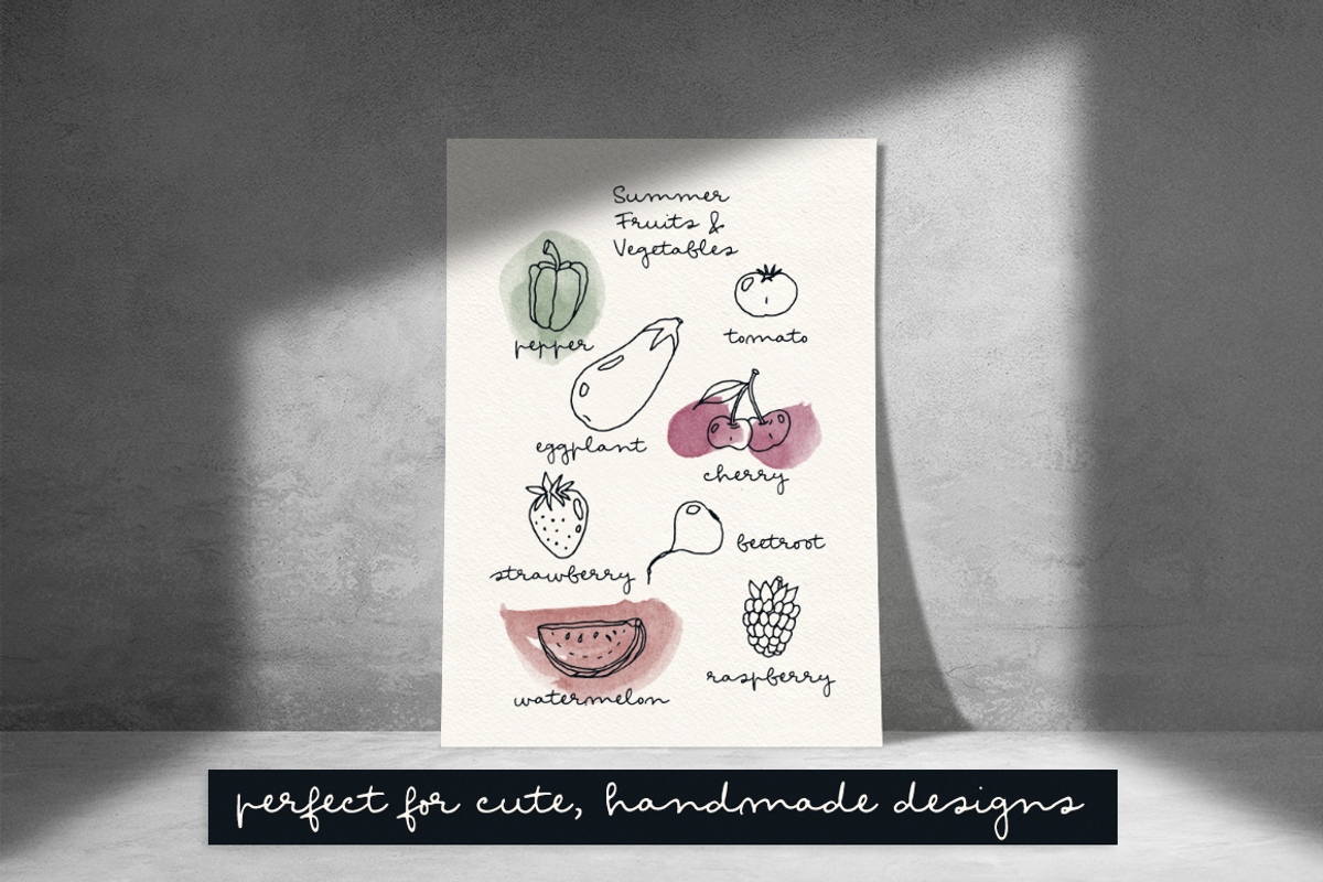 Honey & Smoke font collection, a Script Font by Ana's Fonts (Photo 9 of 13)