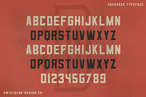 Hoverage Typeface