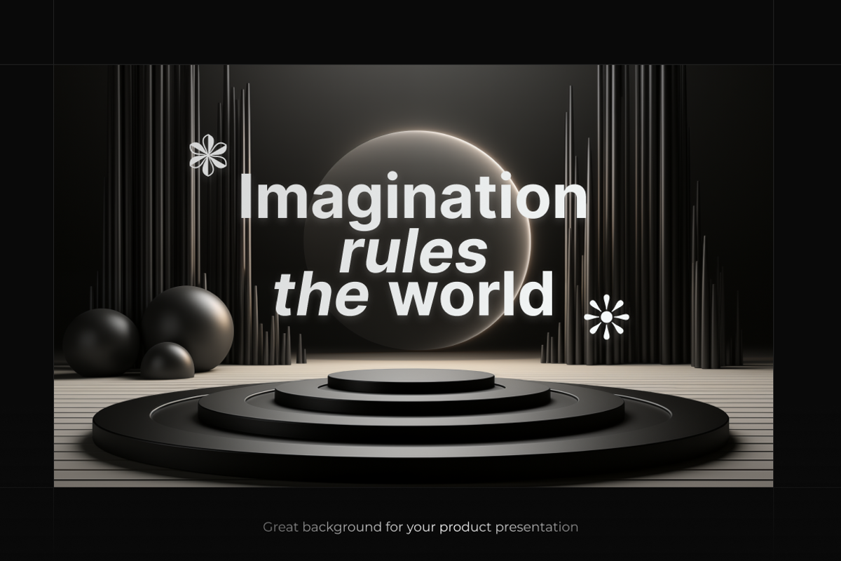 Black Podiums  Background Set, a Background Graphic by Digital Blood (Photo 6 of 9)