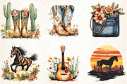 Western Boho Wedding Clipart, an Illustration by Libby Wishes (Thumbnail 6 of 8)