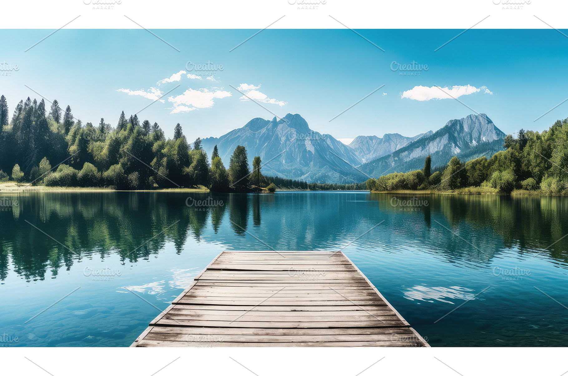 travel vacation summer background ai, a Holiday Photo by pikepicture
