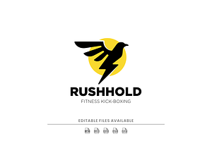 Silhouette Bird Logo Design, a Branding & Logo Template by Artnivora.Std