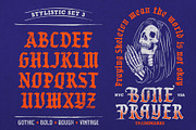 Monkeys Twenty Blackletter, a Blackletter Font by alit design (Thumbnail 10 of 17)