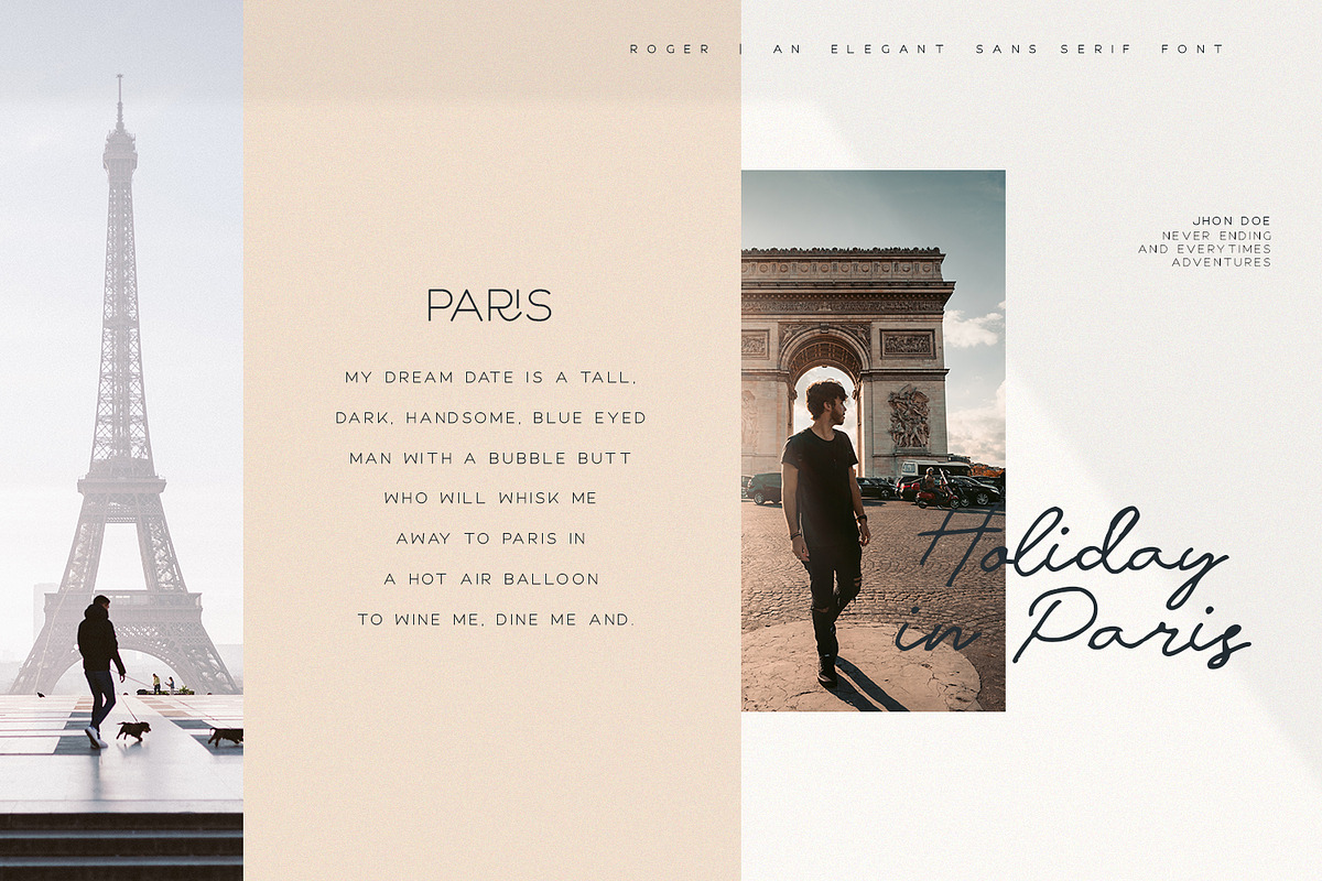 Roger - An Elegant Sans Serif preview 2