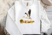 Stork Baby Delivery Clipart, an Illustration by DreamCafeArt (Thumbnail 5 of 7)