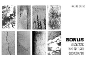 Retro halftone Halloween collection, a Texture Illustration by Lana Sham (Thumbnail 11 of 20)