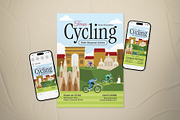 Yellow Tour Cycling Event Flyer Set, a Flyer Template by The Good Store (Thumbnail 1 of 2)