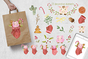 Holidays. Merry Christmas & New Year, a Pattern Graphic by Nejumi (Thumbnail 2 of 6)