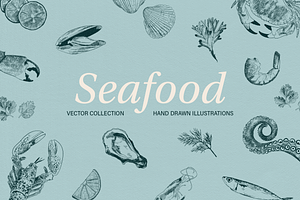 Seafood illustrations